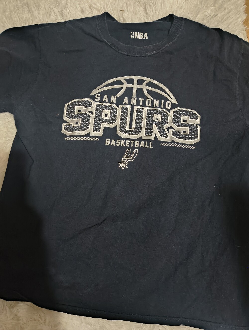 Nba Spurs Tee Shirt Large